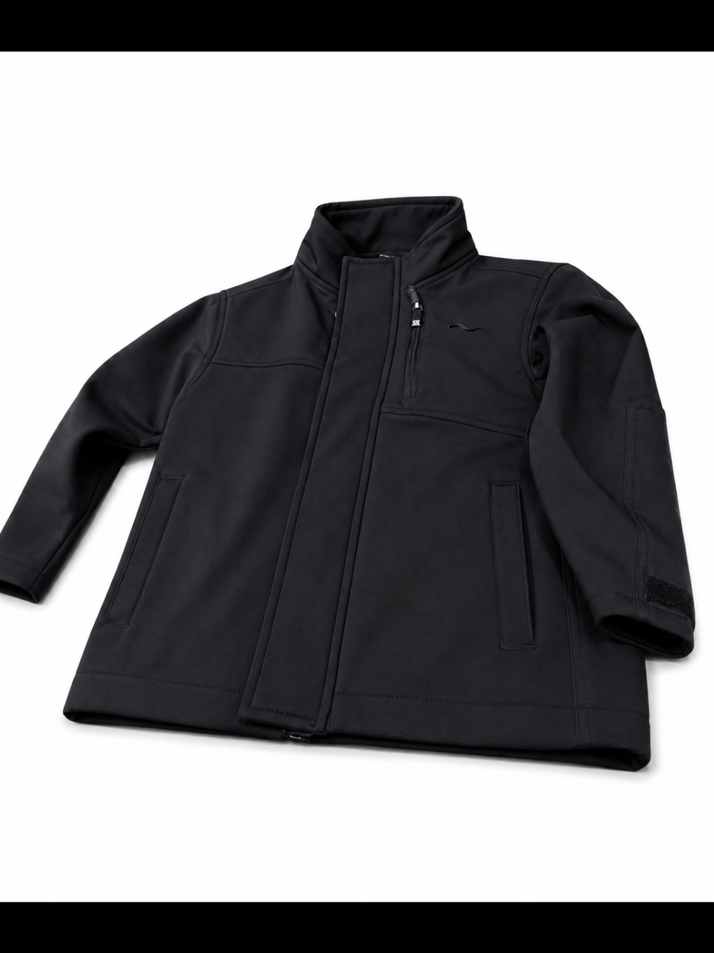 Snozu Black Softshell Performance Waterproof Jacket Size 5/6